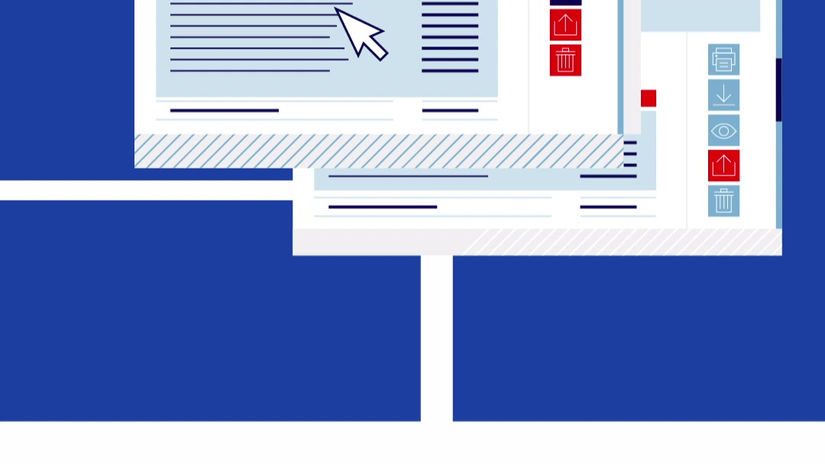 U.S. Bank | Social Animation, Computer Browser